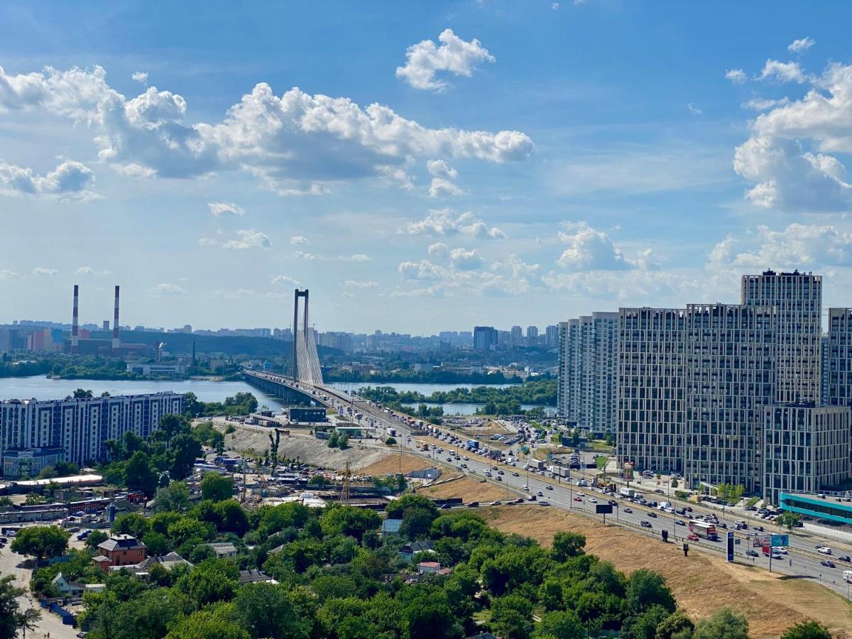 Apartments With Dnipro View Kyiv Exterior photo